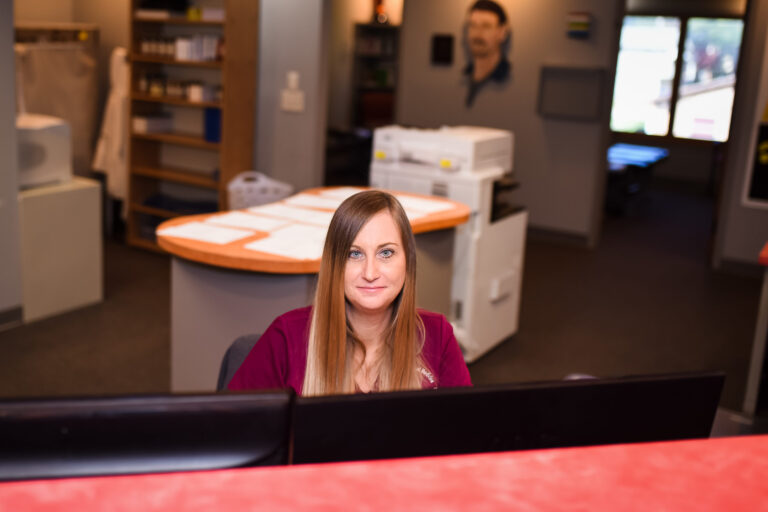 Front Desk Kim Lutz